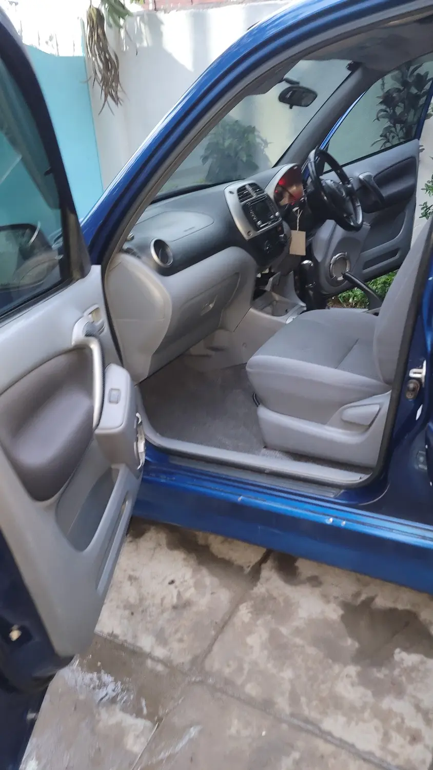 Clean car seats, dashboard and carpet after interior cleaning